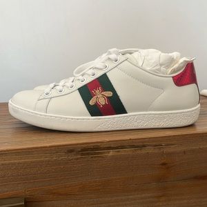 Gucci Ace Sneakers with Bee